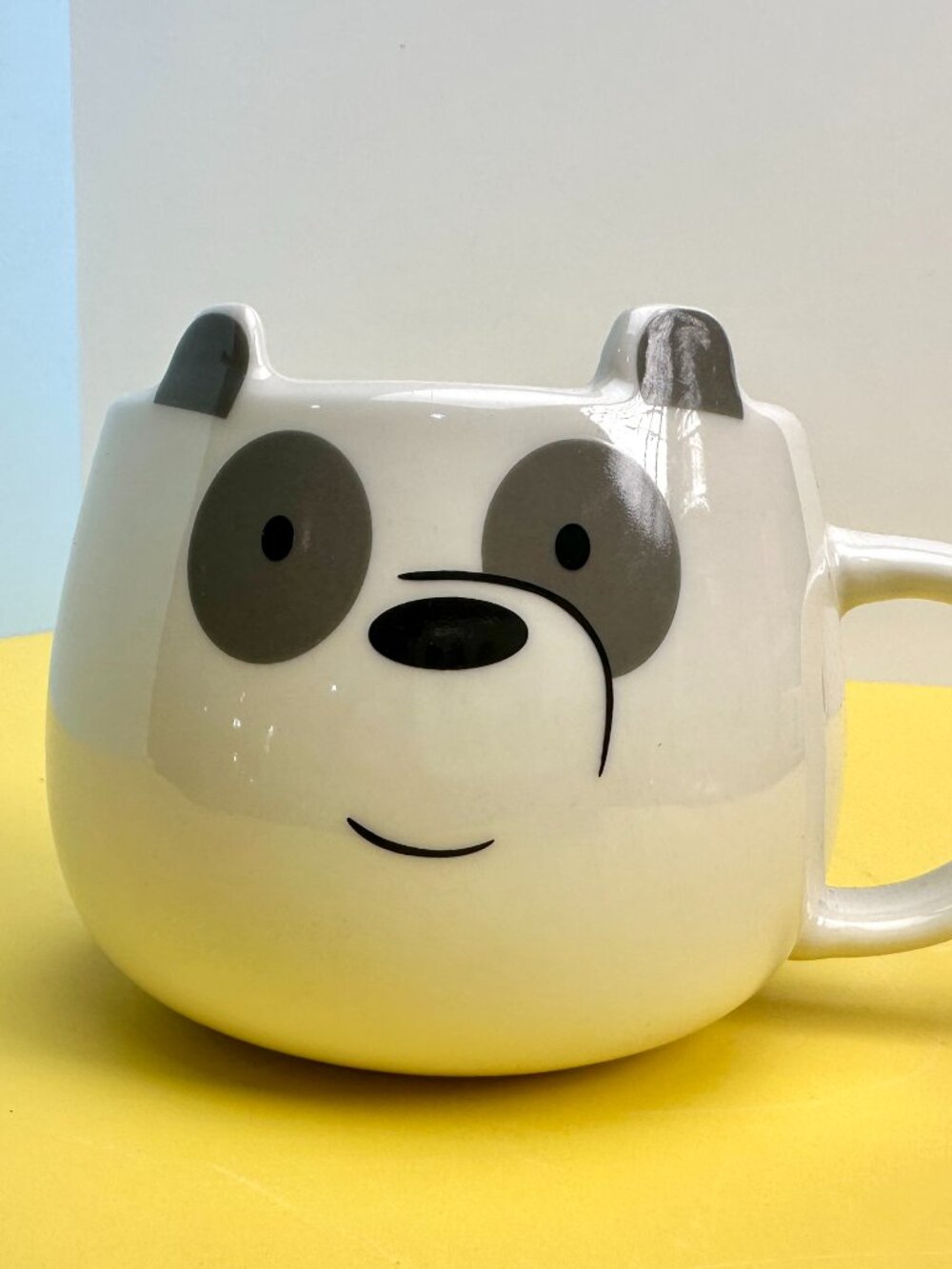 Cute Panda Face Ceramic Mug – Brand New